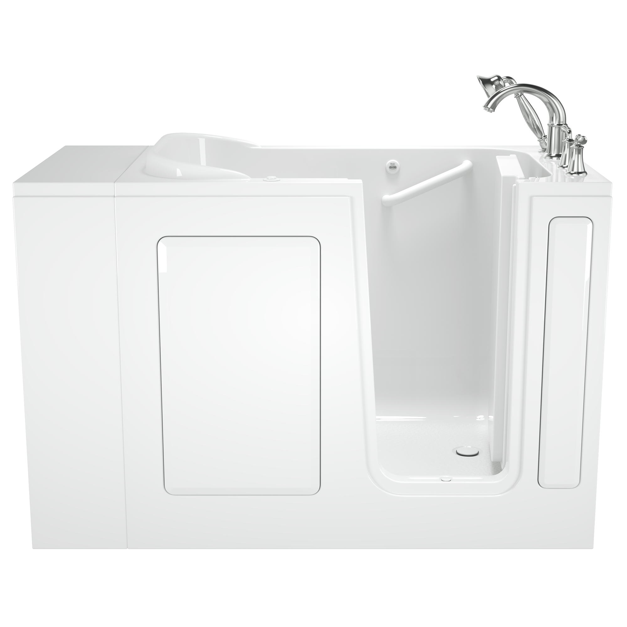Gelcoat Value Series 28 x 48Inch Walkin Tub With Soaker System